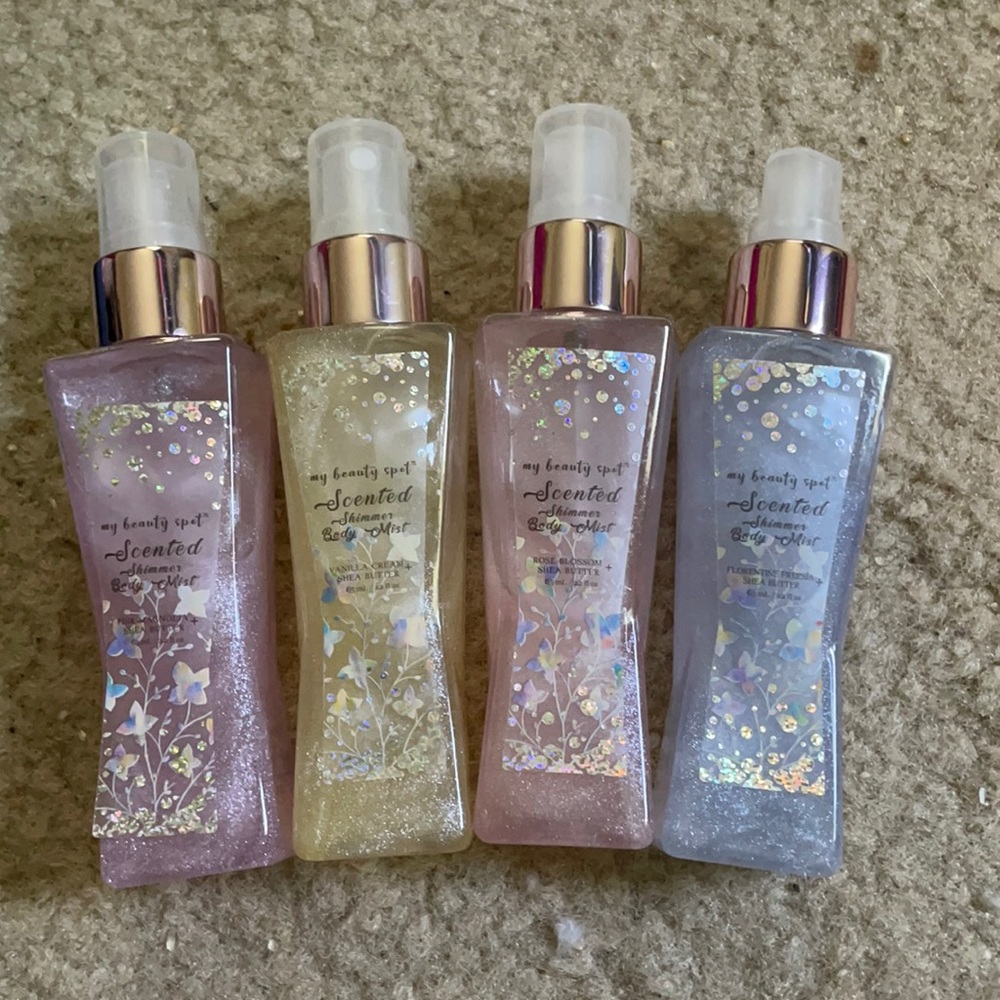 Set Of 4 Body Mist